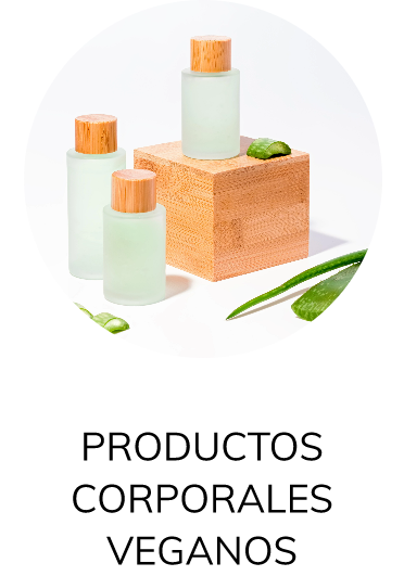 Productos corporales veganos