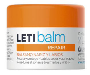 Leti LETIbalm Bálsamo Pediátrico Reparador Nariz y Labios ...