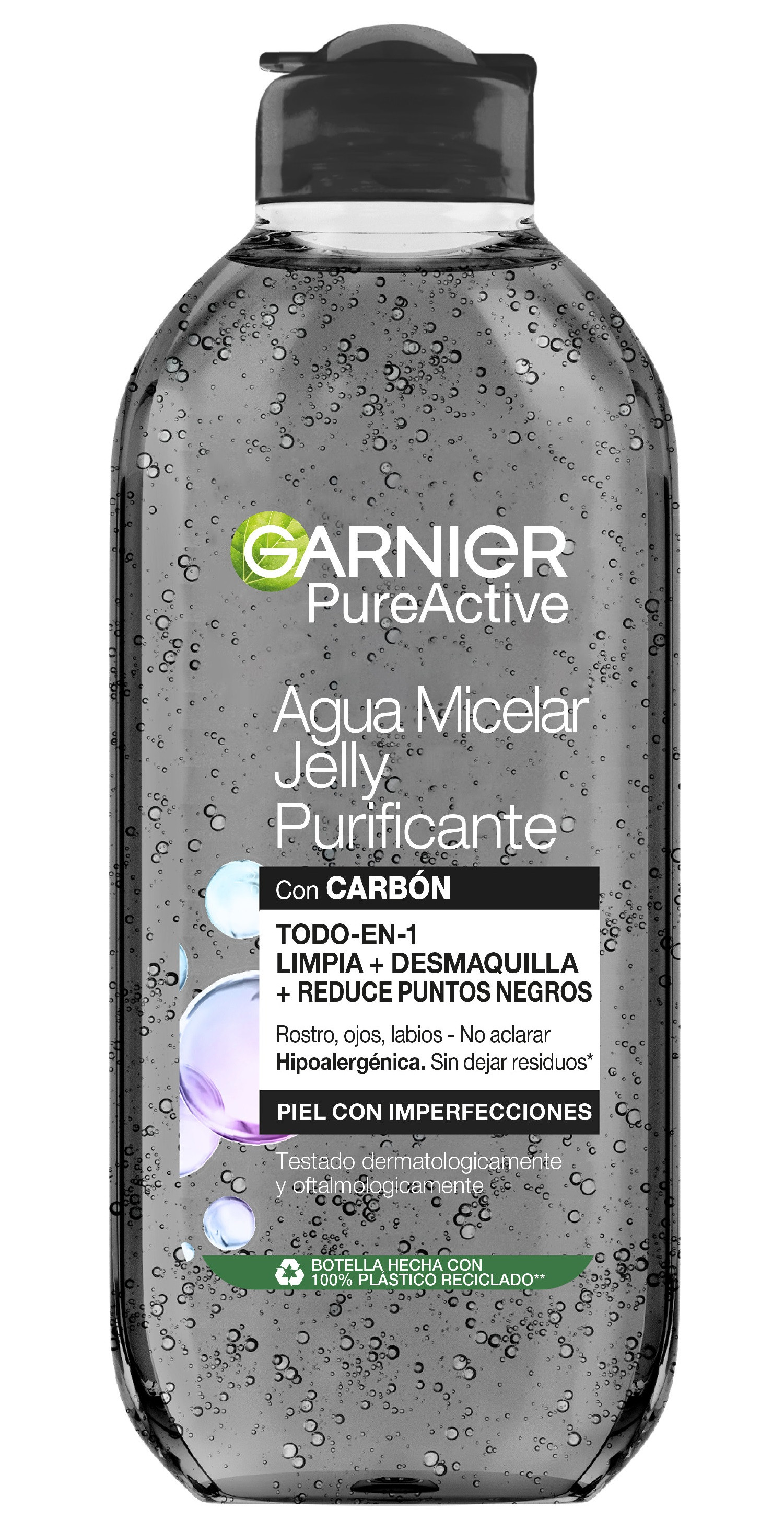 Agua Micelar Desmaquillante Piel Mixta a Grasa Pureactive Garnier