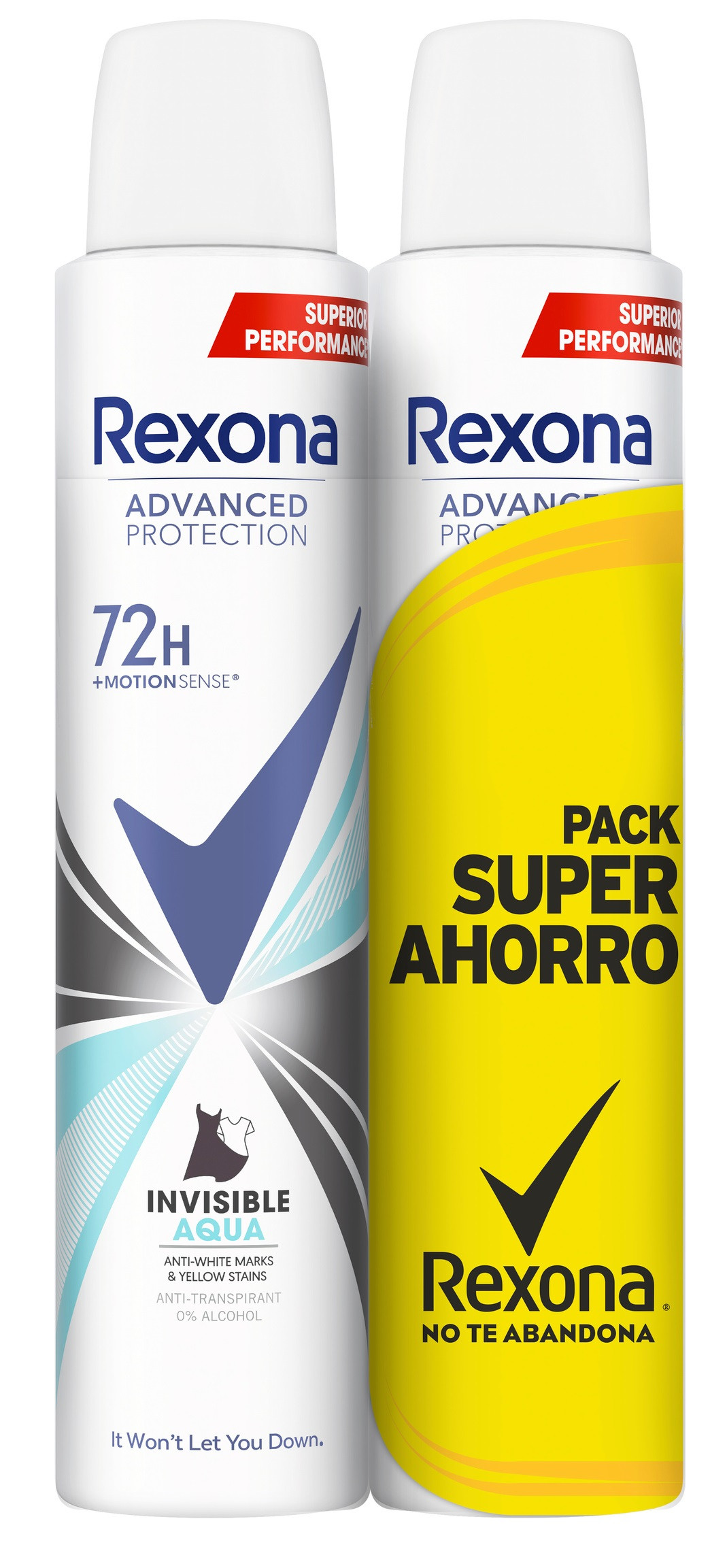 Juego de 2 desodorantes Rexona Motion Sense para mujer, algodón seco, 1.76  oz