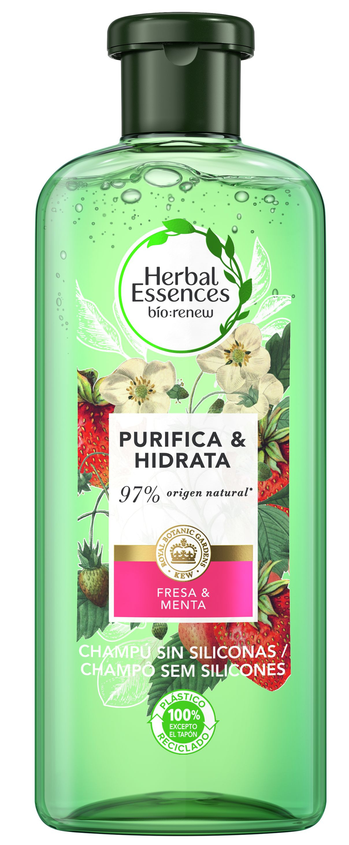Herbal Essences Bio Renew Champú Fresa y Menta