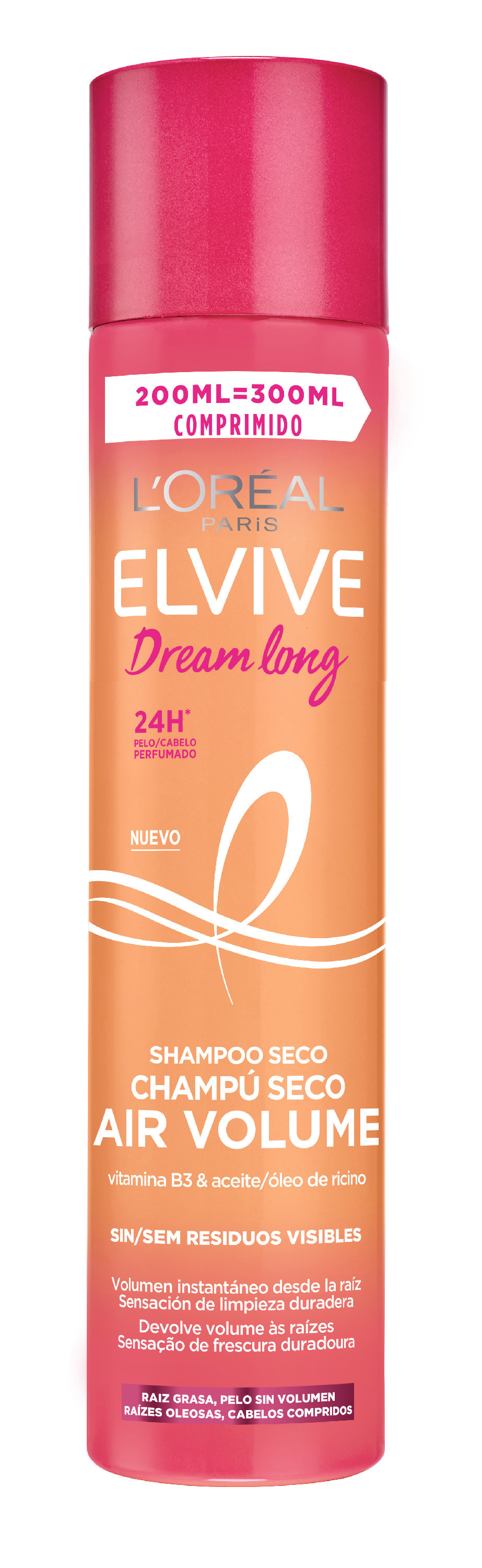 ELVIVE Dream Long Champú Seco Air Volume