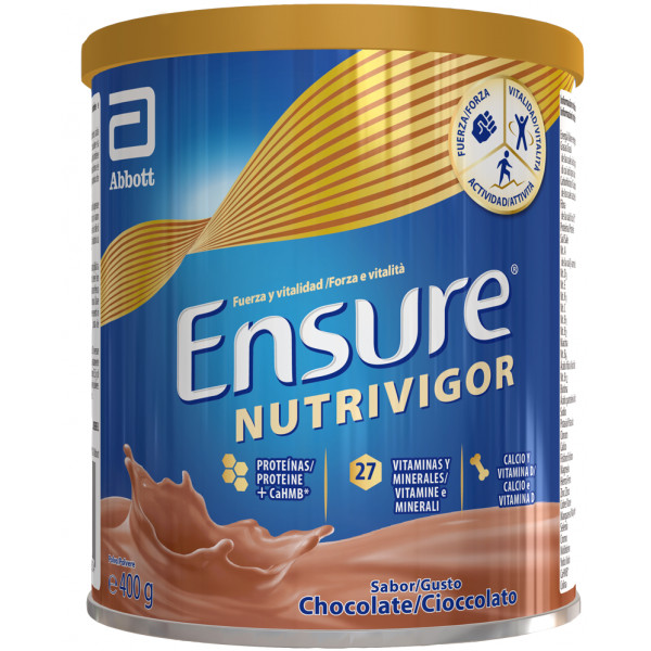 Abbott Nutrition Oral Supplement Ensure Plus Saveur de chocolat au