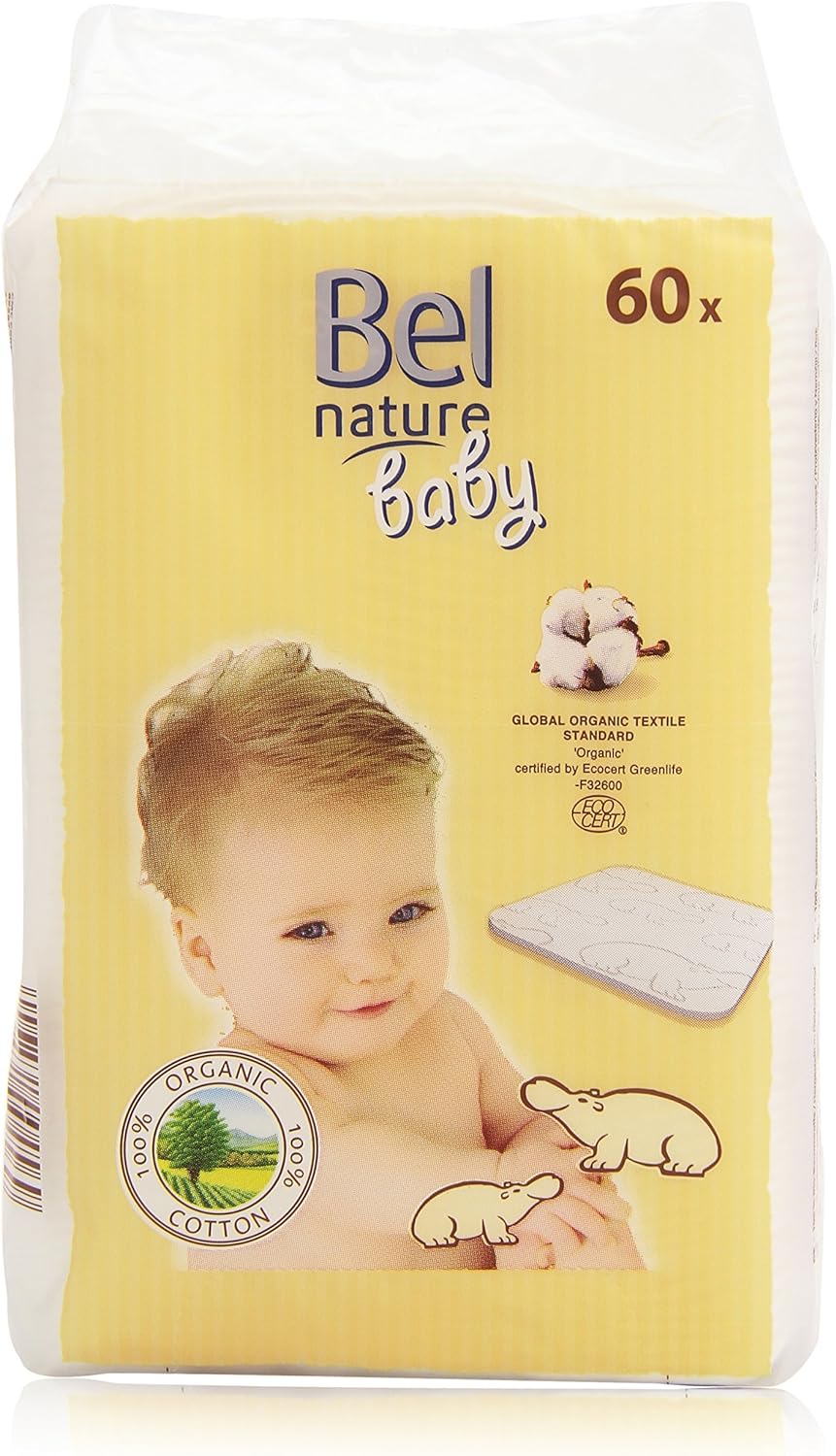 Bel Nature Baby Maxi Disques Coton