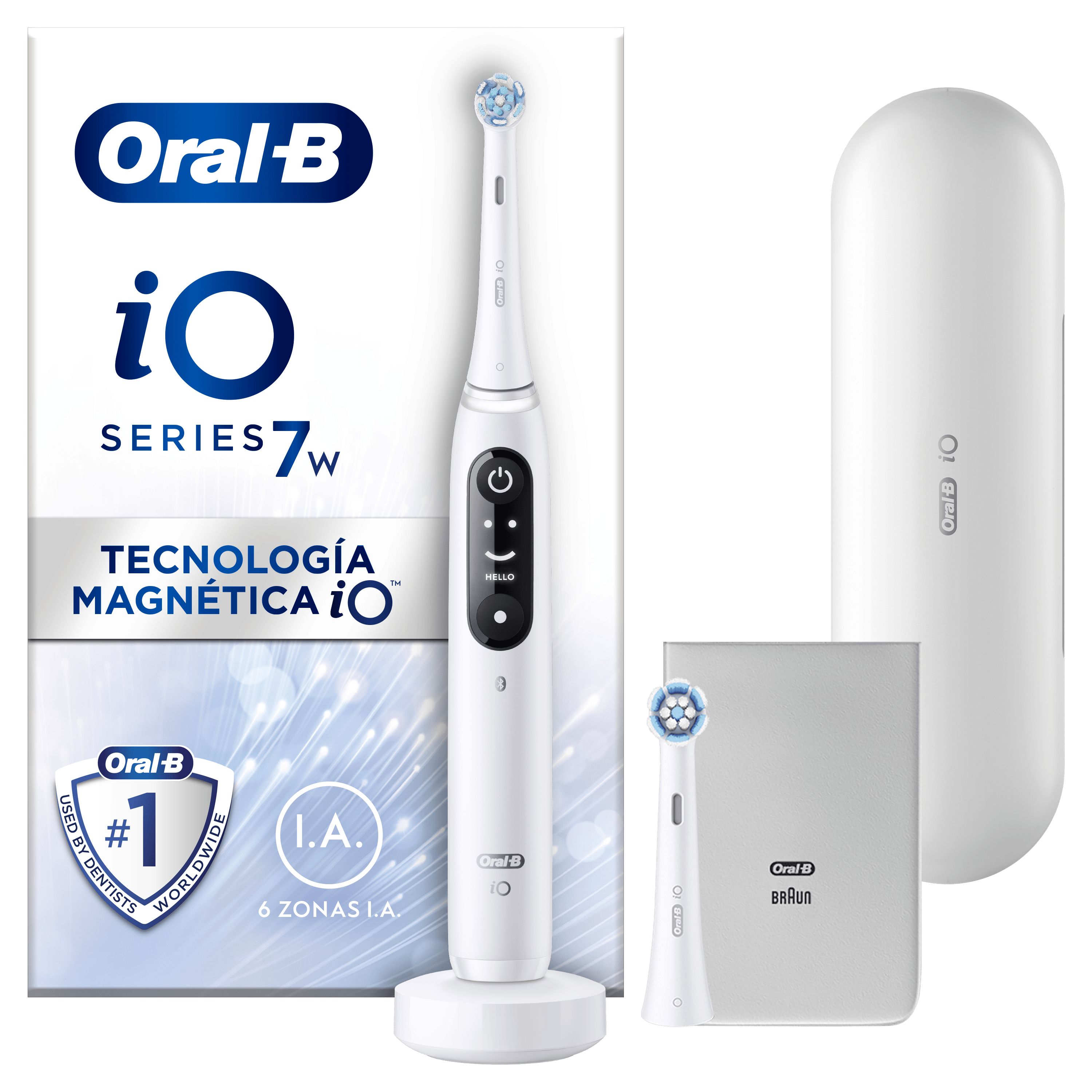 Oral-B iO Series 7w Brosse À Dents Électrique Blanc