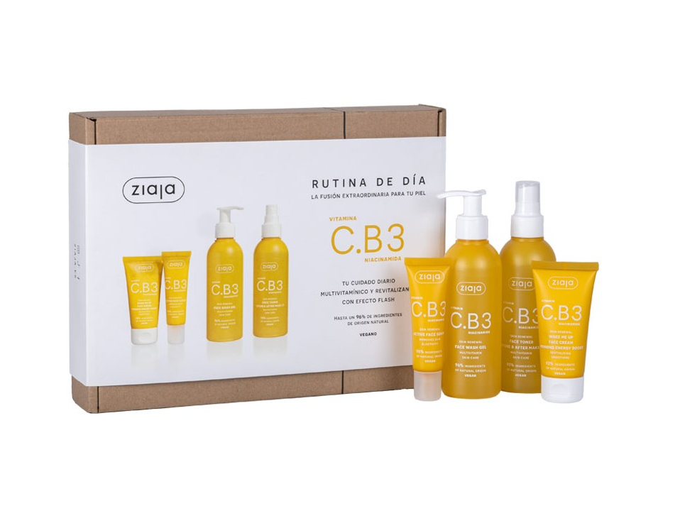 Ziaja Vitamina C.B3 Niacinamida Set de Rutina Facial de Día