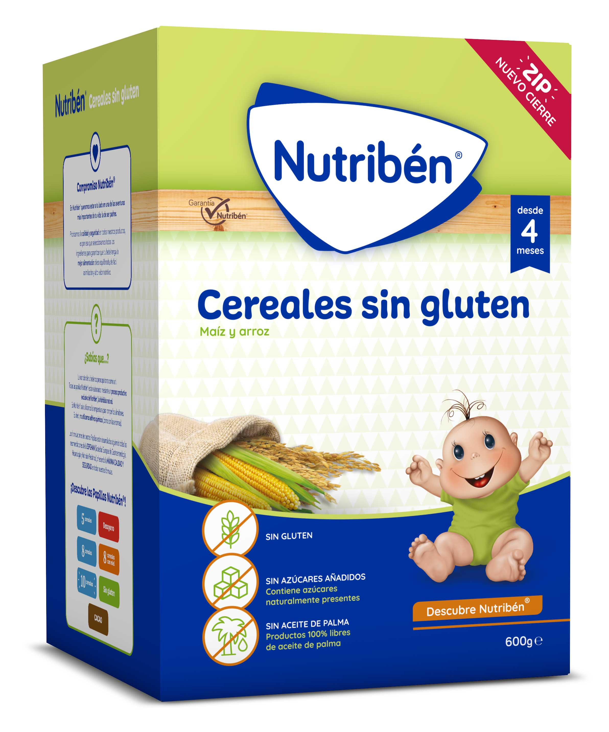Cereales sin gluten 0% - Hero baby