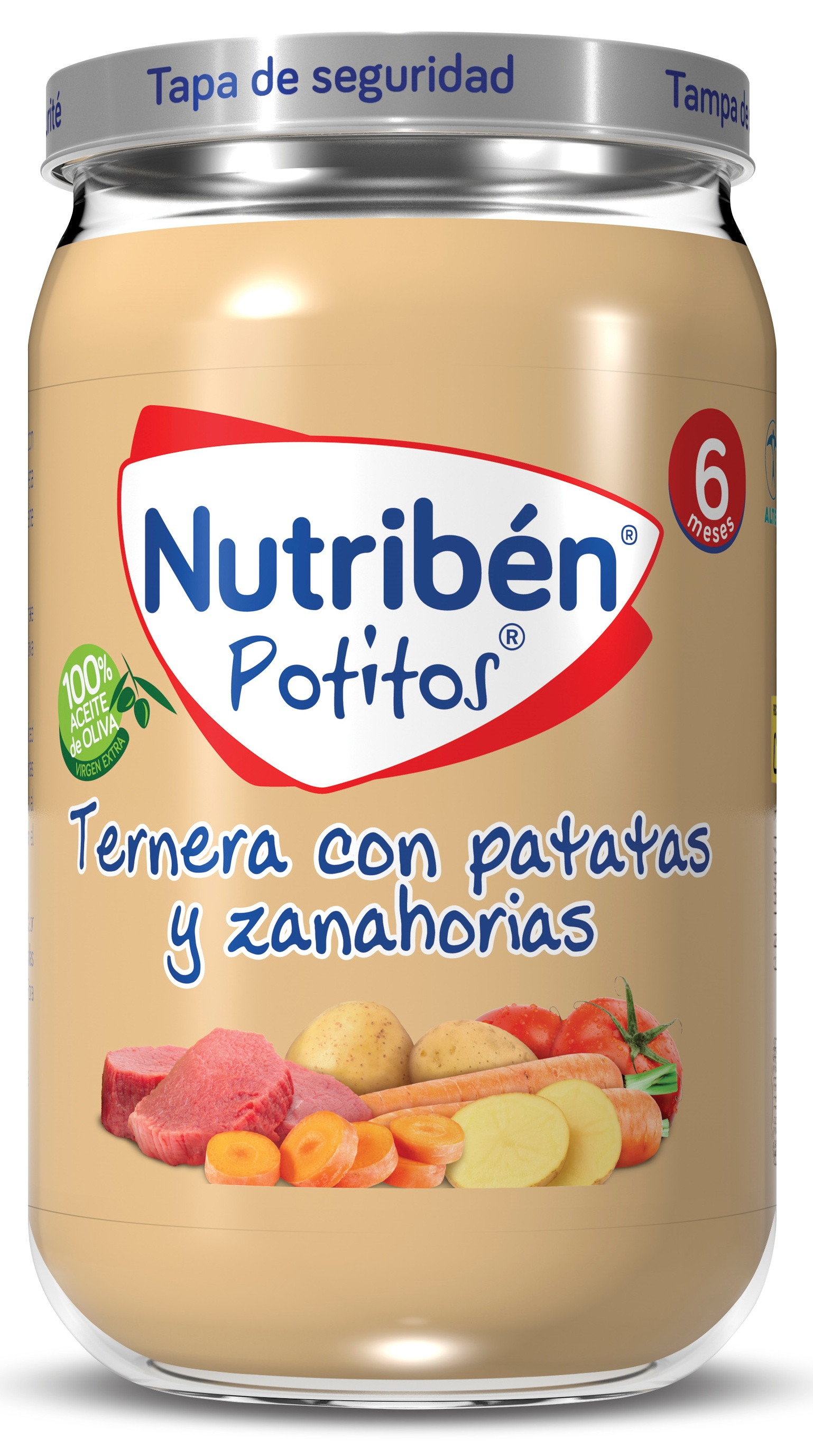 COMPRAR NUTRIBEN POTITOS TERNERA CON PATATAS Y ZANAHORIAS 235 GR