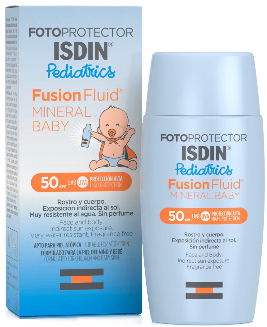 Isdin Fotoprotector Pediatrics Fusion Fluid Mineral Baby