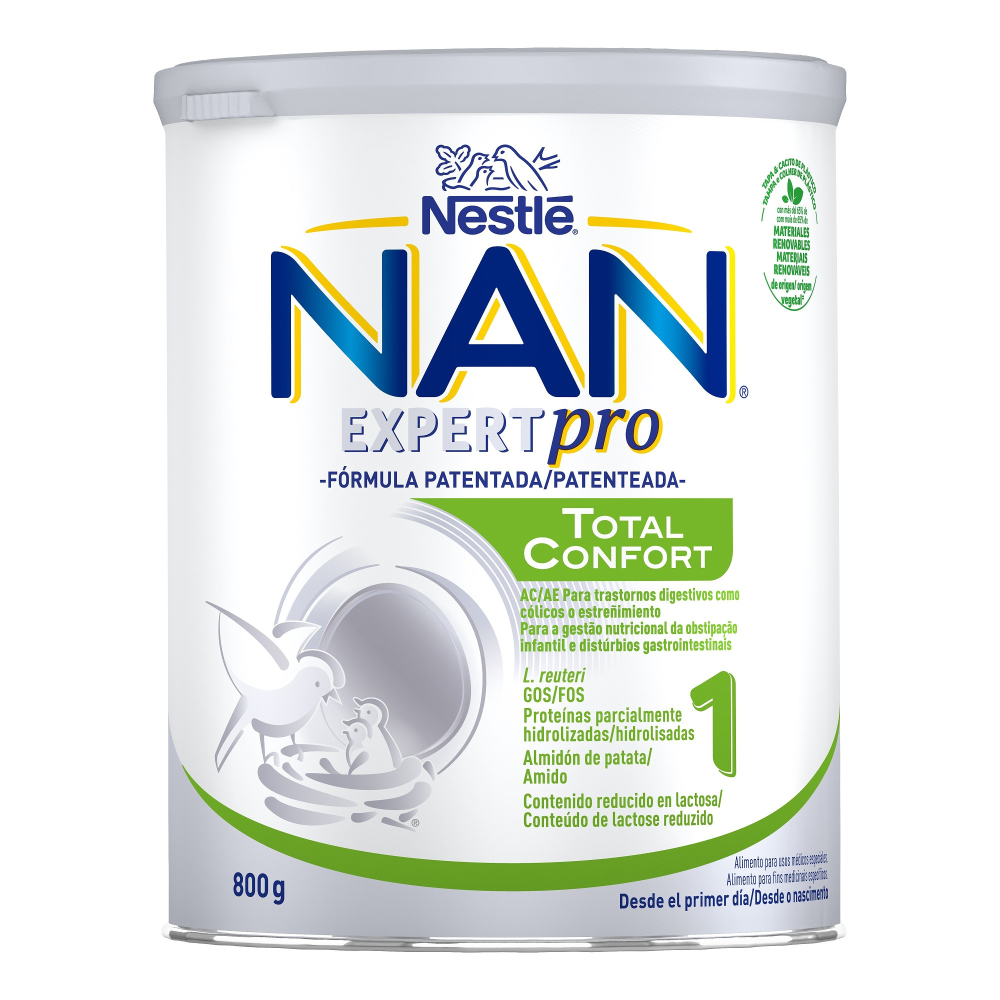 Nestlé Leche Nan Confort Total AC/AE