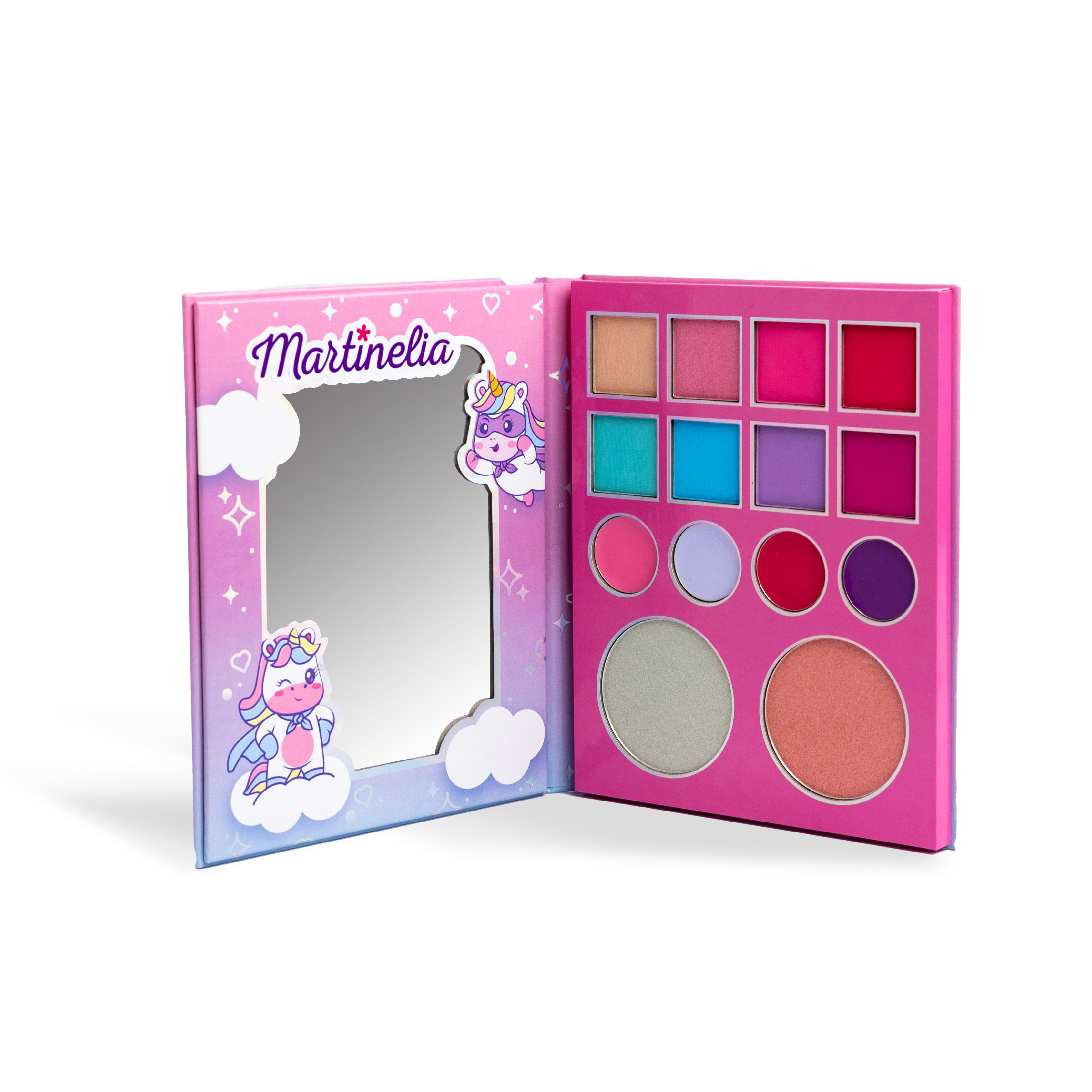 Martinelia Little Unicorn Squishy Wallet Paleta de Maquilhagem