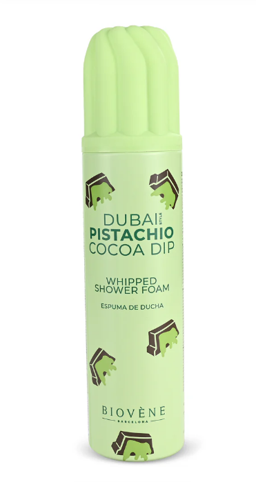 Biovène Dubai Pistachio Cocoa Dip Whipped Shower Foam