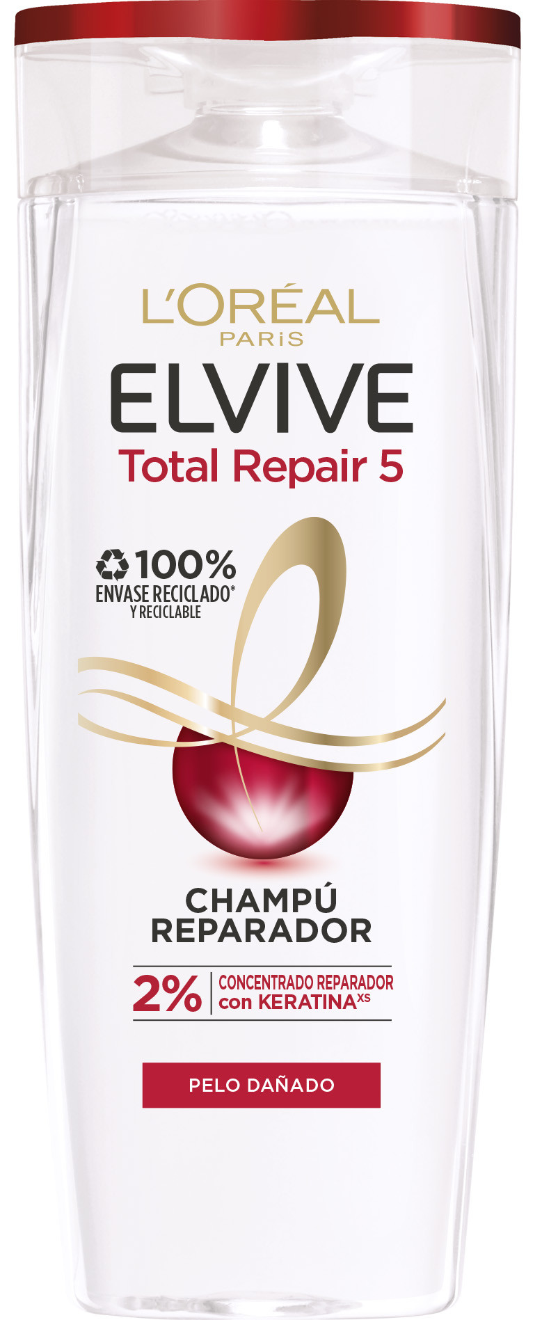 L'Oréal París ELVIVE Total Repair 5 Champú Reparador