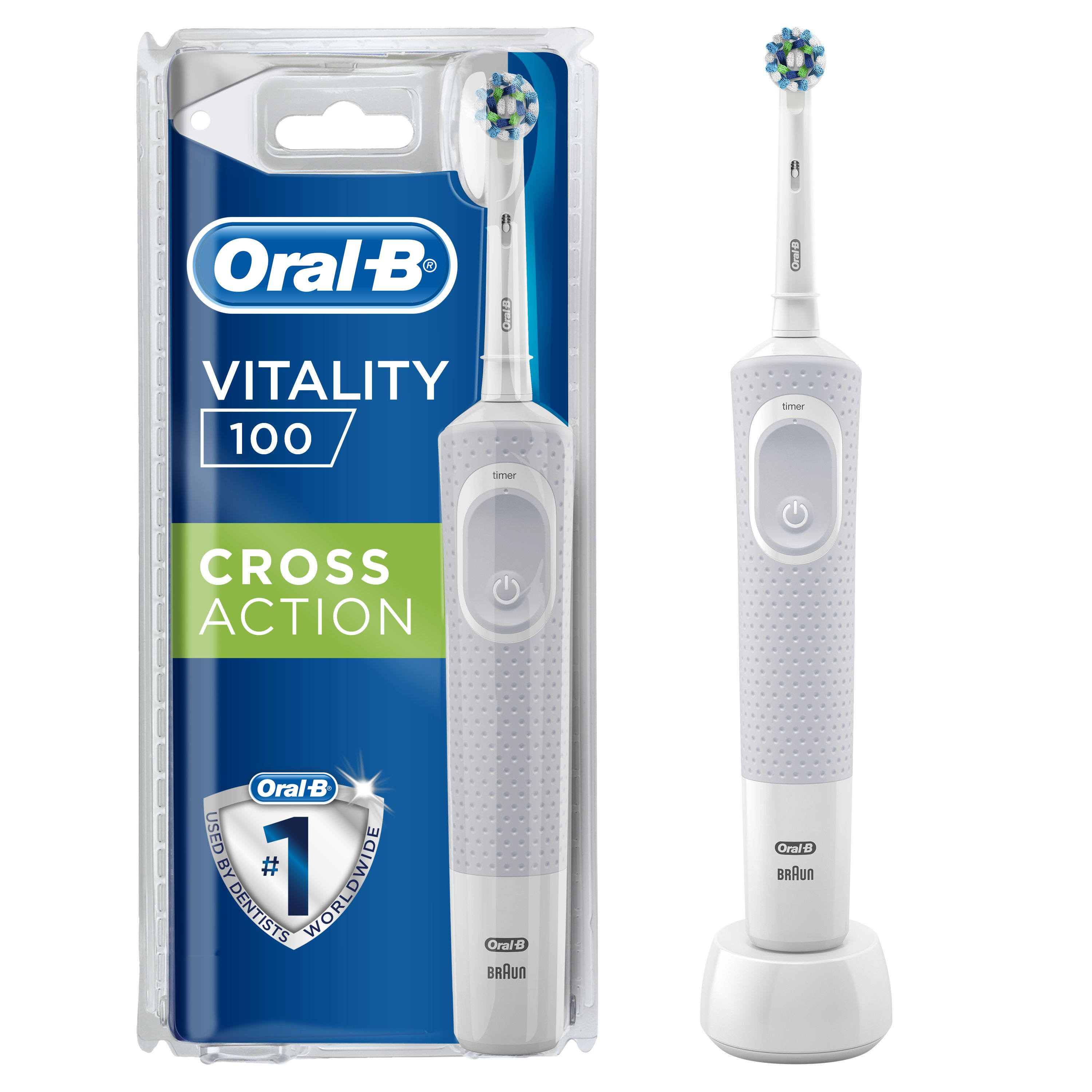  Oral-B Recambio de cabezales de cepillo de dientes eléctrico  Precision Clean, 2 unidades : Salud y Hogar