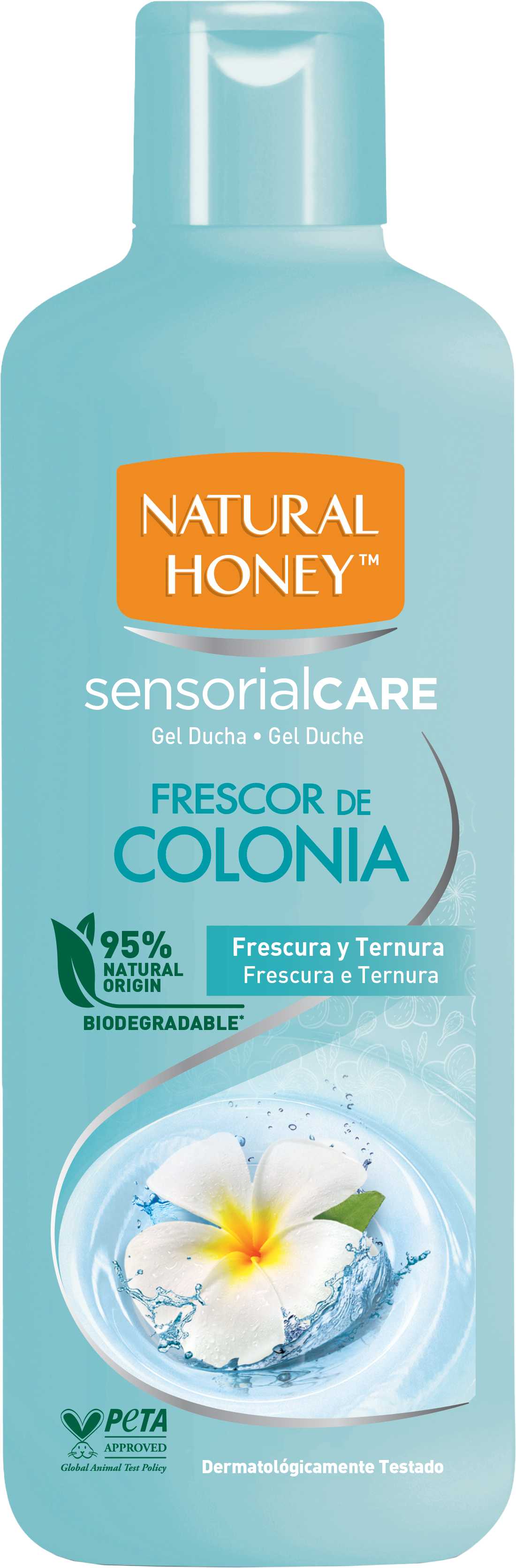 Gel de ducha hidratante Essential Care Natural Honey 1350 ml.