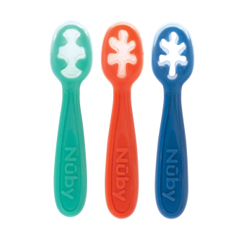 Set Cucharas Silicona Bebé para Alimentación +6 Meses