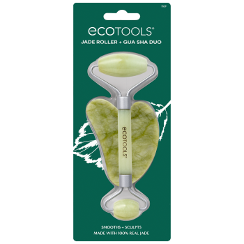Set Rodillo Facial + Gua Sha Jade