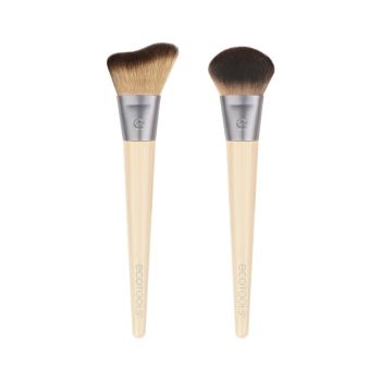 New Natural Set de Brochas Blush & Highlight