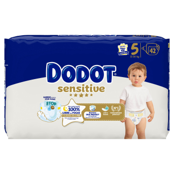 Pañales Sensitive Talla 5 (11-16 kg)