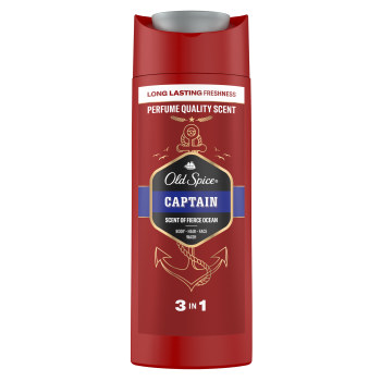 Captain Gel Ducha-Champú 3 en 1