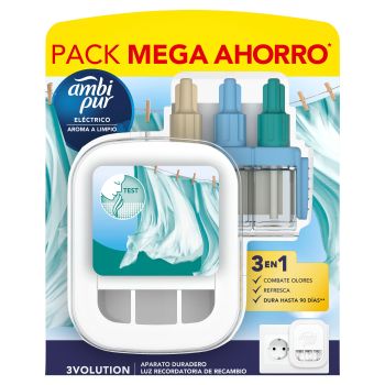 3Evot Aparato + Recambio Aroma Limpio