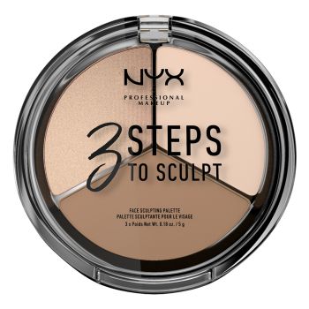 Paleta Contorno de Rostro Steps to Sculpt Fair