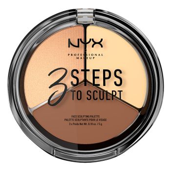 Paleta Contorno de Rostro Steps to Sculpt Fair