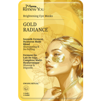 Parches Ojos Gold Radiance Renew You Hidrogel Con Q10 y Ácido Hialurónico