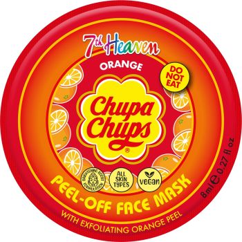Chupa Chups Peel Off Face Mask Mascarilla Facial Peel-Off Naranja