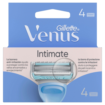 Venus Satin Care Refil de Lâmina de Depilação para Áreas Íntimas e Íntimas