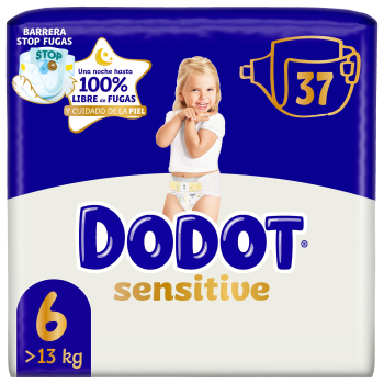 Sensitive Talla 6, Pañales 13 kg