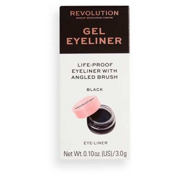 Delineador de Ojos en Gel con Brocha