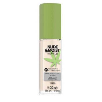 Base de Maquillaje Hipoalergénica Nude & Moist