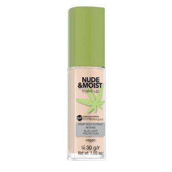 Base de Maquillaje Hipoalergénica Nude & Moist
