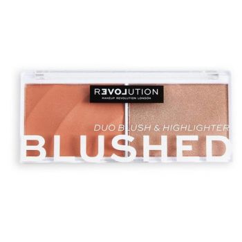 Relove Dúo Colorete e Iluminador Colour Play Blushed
