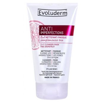 Mascarilla Facial Limpiadora 2 en 1 Anti Imperfecciones