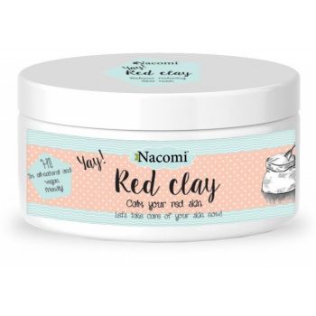 Mascarilla Facial y Corporal de Arcilla Roja Antirojeces