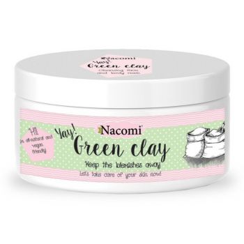 Mascarilla Facial y Corporal de Arcilla Verde