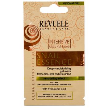 Snail Essence Mascarilla Gel Hidratante Rostro y Cuello