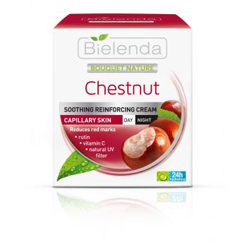 Crema Facial Calmante de Castañas