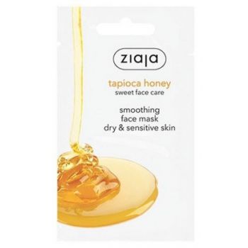 Mascarilla facial suavizante de miel de tapioca