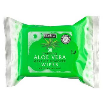 Toallitas desmaquillantes con aloe vera