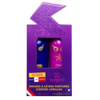 Set Bálsamo de Labios Perfumados Súper Héroes