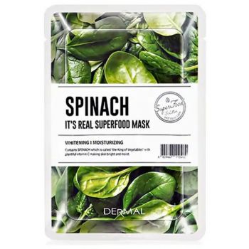 It's Real Super Food Spinach Mask Hidratante y Blanqueante