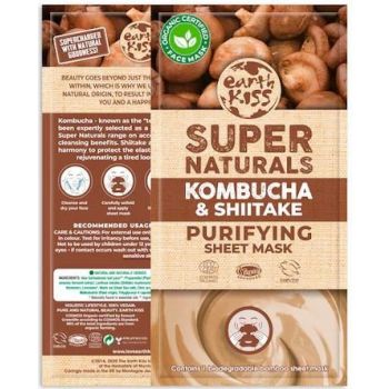 Earth Kiss Mascarilla Limpiadora Kombucha & Shiitake