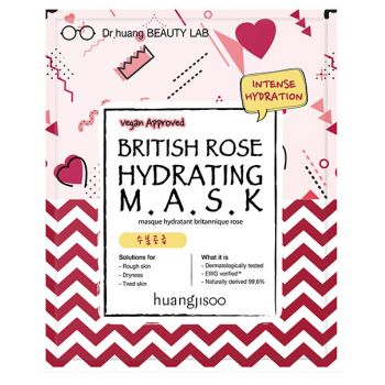Máscara Facial de Hidratação Intensa Rosa Britânica
