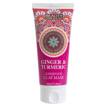 Ginger & Turmeric Clay Mask Superfood Mascarilla de Arcilla