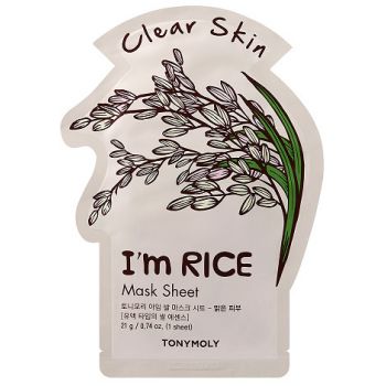 I'm Rice Mask Sheet Mascarilla Facial Iluminadora