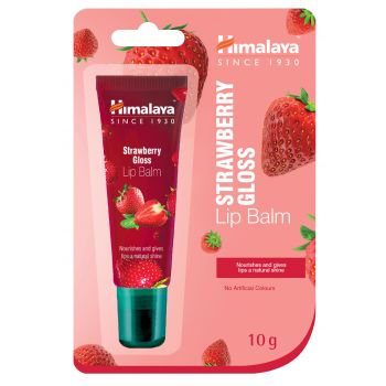 Bálsamo Labial con Brillo de Fresa