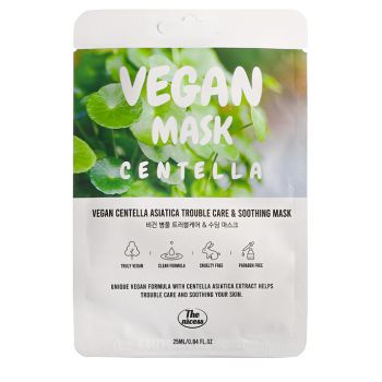 Mascarilla Efecto Buena Cara y Calmante Vegan Centella Asiatica